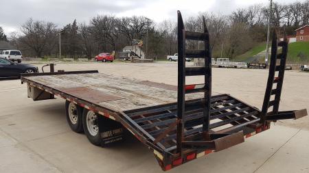 Used 2011 Doolittle Trailer Mfg 20+3 Doolittle Brute force Deckover Trailer