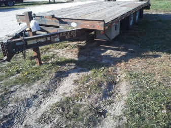 Used 2011 Doolittle Trailer Mfg 20+3 Doolittle Brute force Deckover  Deckover Trailer