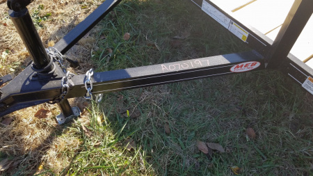 New 2025 MEB 6.4x12 Angle Iron Utility Trailer w/Gate Utility Trailer