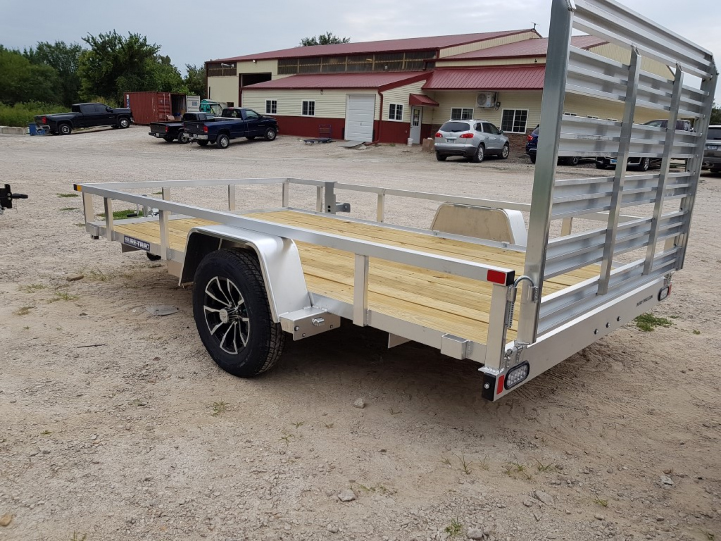 New 2023 Sure-Trac 7 X 12 Aluminum Tube Top 3K Idler