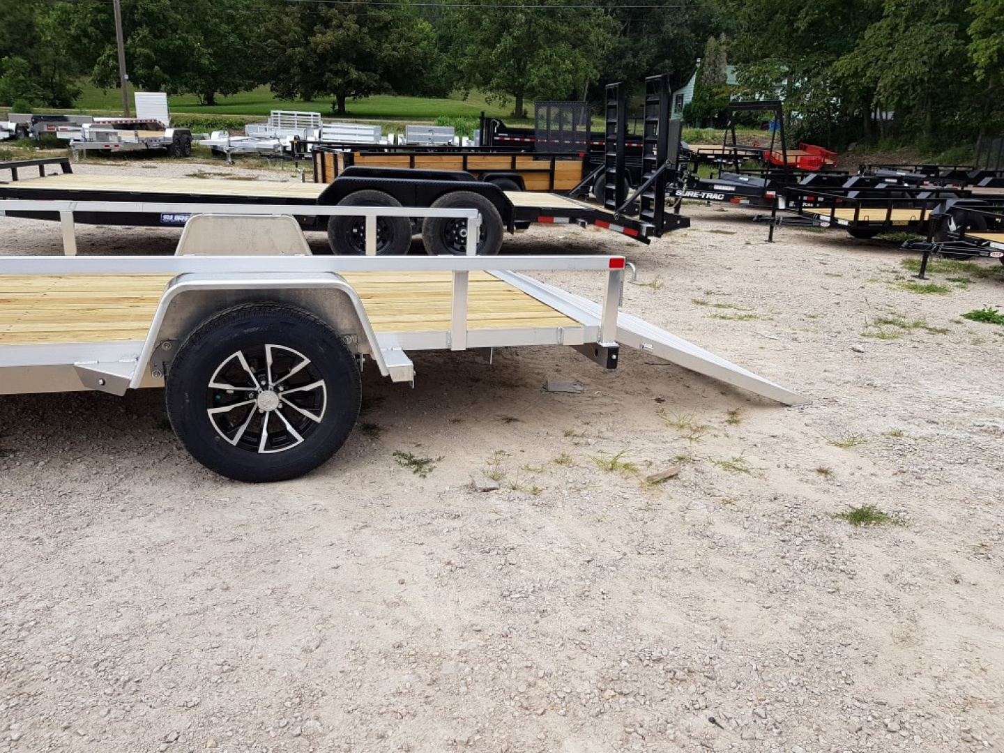 New 2023 Sure-Trac 7 X 12 Aluminum Tube Top 3K Idler