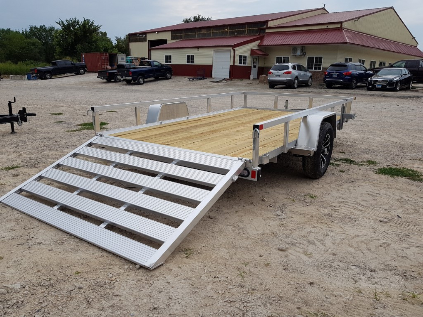 New 2023 Sure-Trac 7 X 12 Aluminum Tube Top 3K Idler