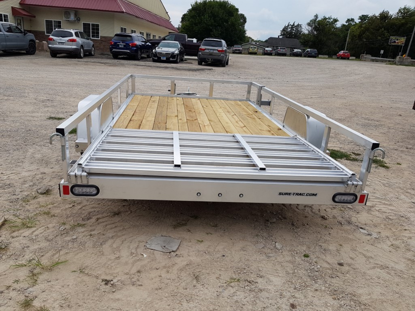 New 2023 Sure-Trac 7 X 12 Aluminum Tube Top 3K Idler