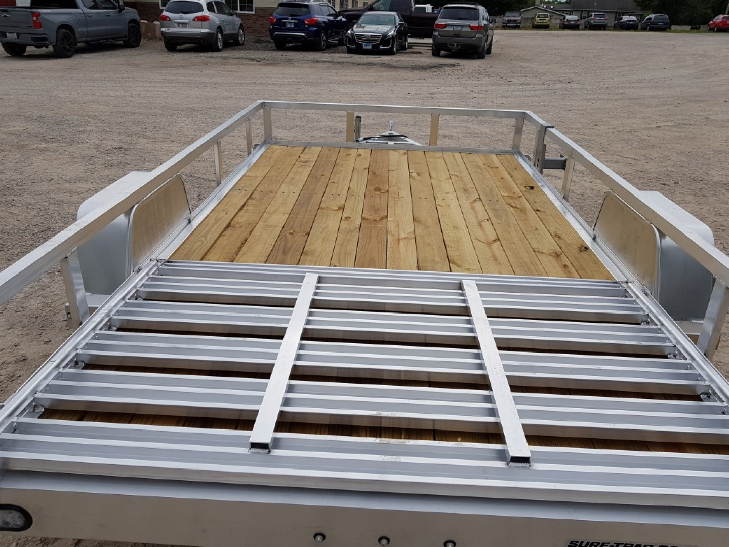 New 2023 Sure-Trac 7 X 12 Aluminum Tube Top 3K Idler