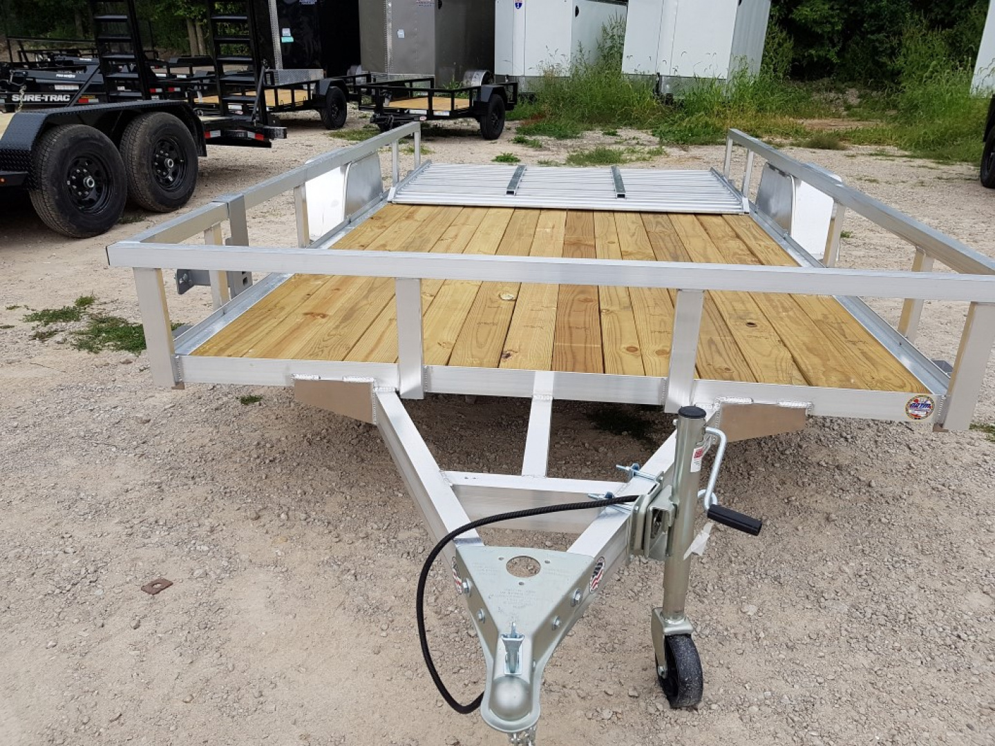 New 2023 Sure-Trac 7 X 12 Aluminum Tube Top 3K Idler