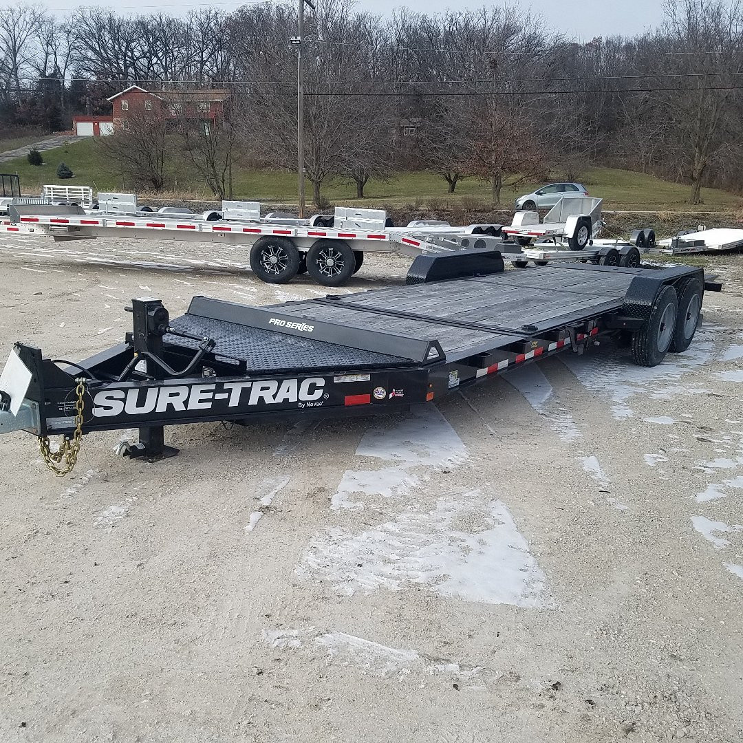 New 2026 Sure-Trac 7 x 18+4 Pro Series Beam Tilt Equipment 17.6 K