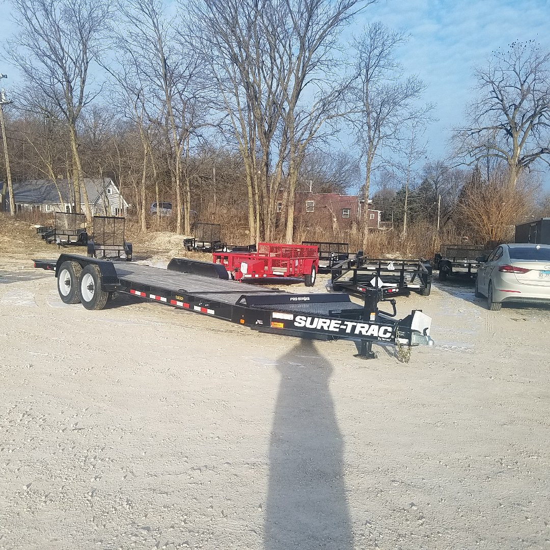 New 2026 Sure-Trac 7 x 18+4 Pro Series Beam Tilt Equipment 17.6 K