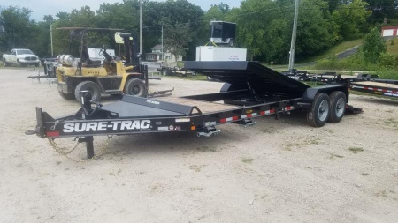 New 2026 Sure-Trac 7 x 18+4 Pro Series Beam Tilt Equipment 17.6 K