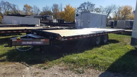 New 2025 Sure-Trac 8.5 x 22 Powertilt Deckover 14K