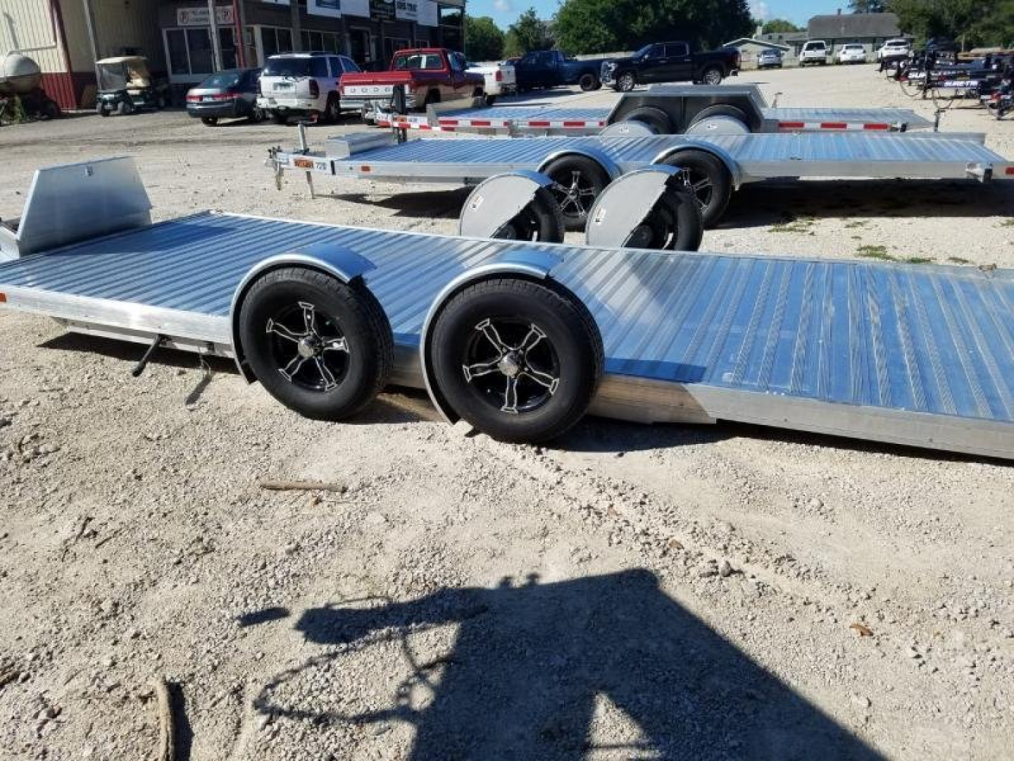 New 2023  Timpte Hydraulic 7x20 REV Aluminum Car Hauler 7k GVWR