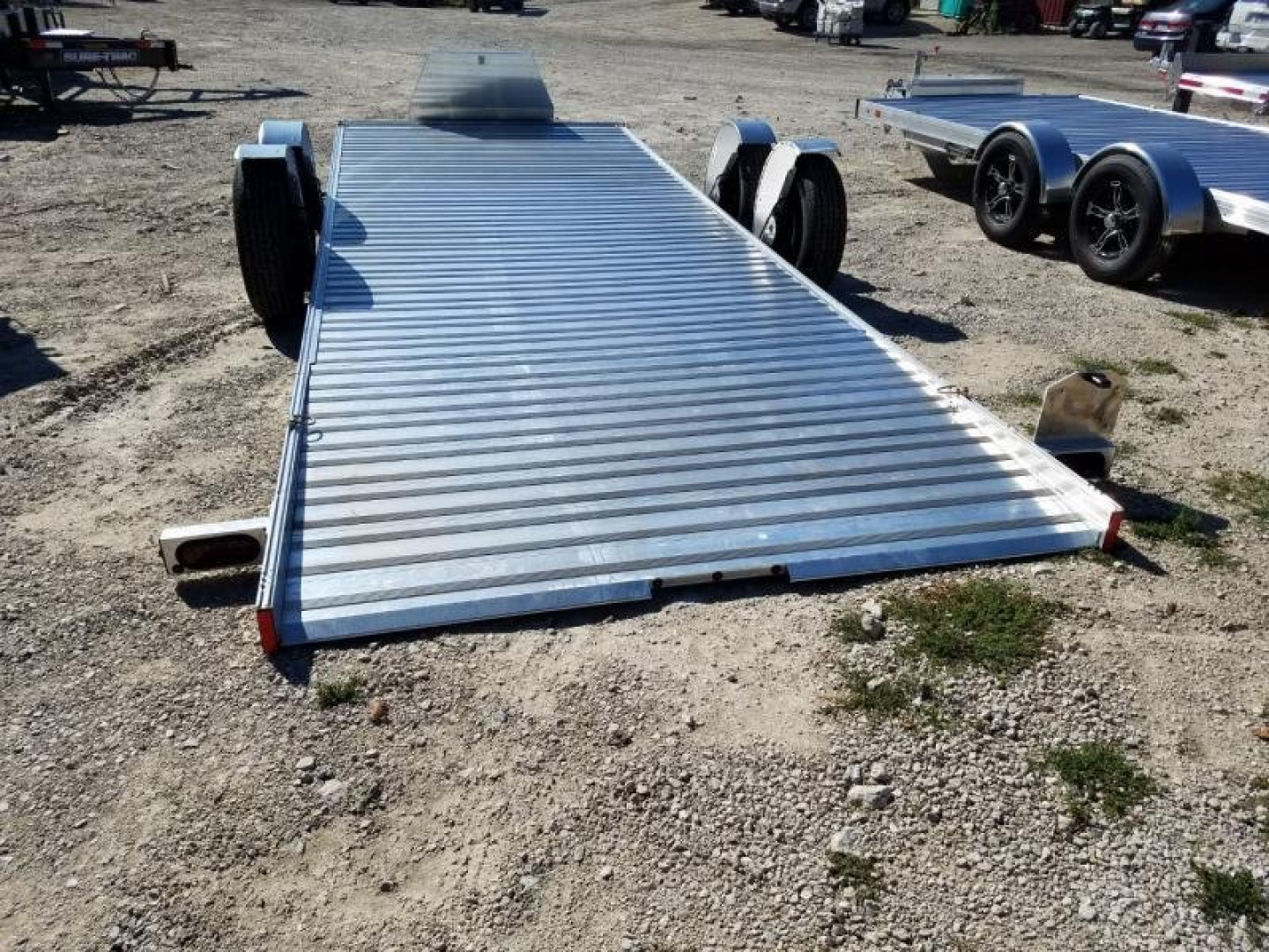 New 2023  Timpte Hydraulic 7x20 REV Aluminum Car Hauler 7k GVWR