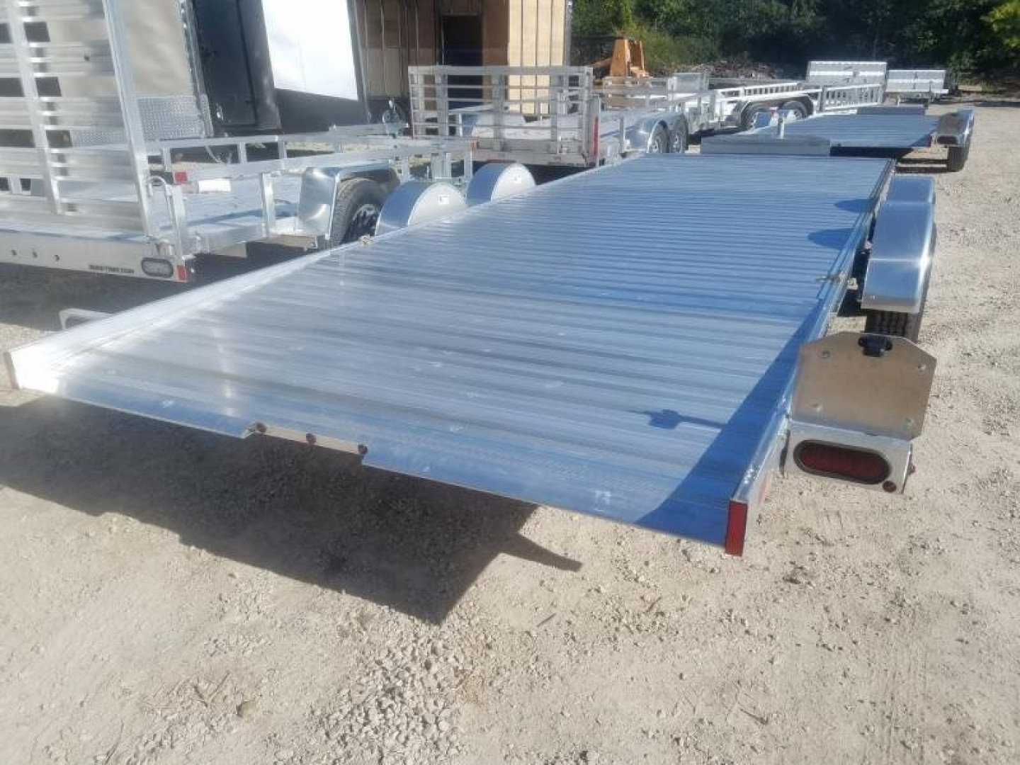 New 2023  Timpte Hydraulic 7x20 REV Aluminum Car Hauler 7k GVWR