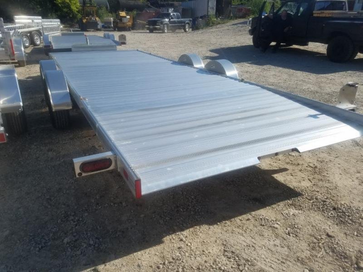 New 2023  Timpte Hydraulic 7x20 REV Aluminum Car Hauler 7k GVWR