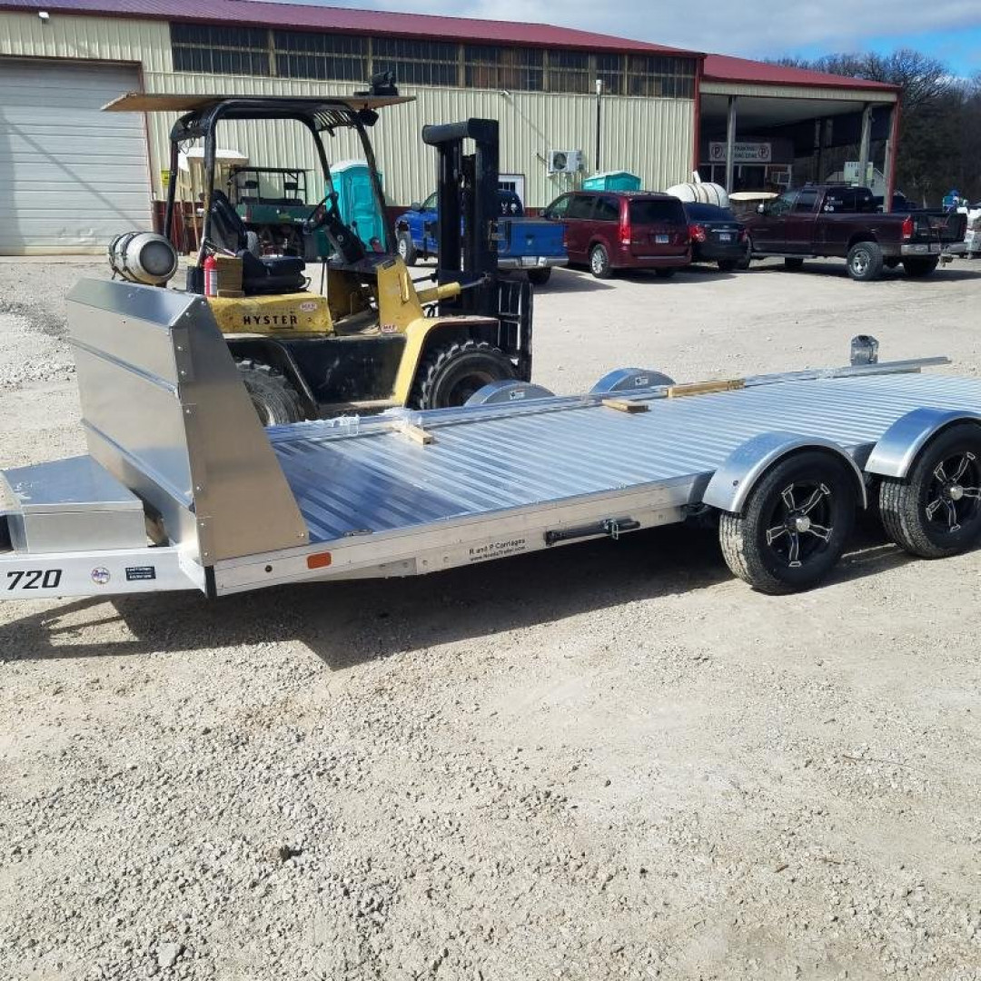 New 2023  Timpte Hydraulic 7x20 REV Aluminum Car Hauler 7k GVWR