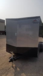 New 2023 American Hauler 7x16 Nighthawk Enclosed Trailer 7K GVWR