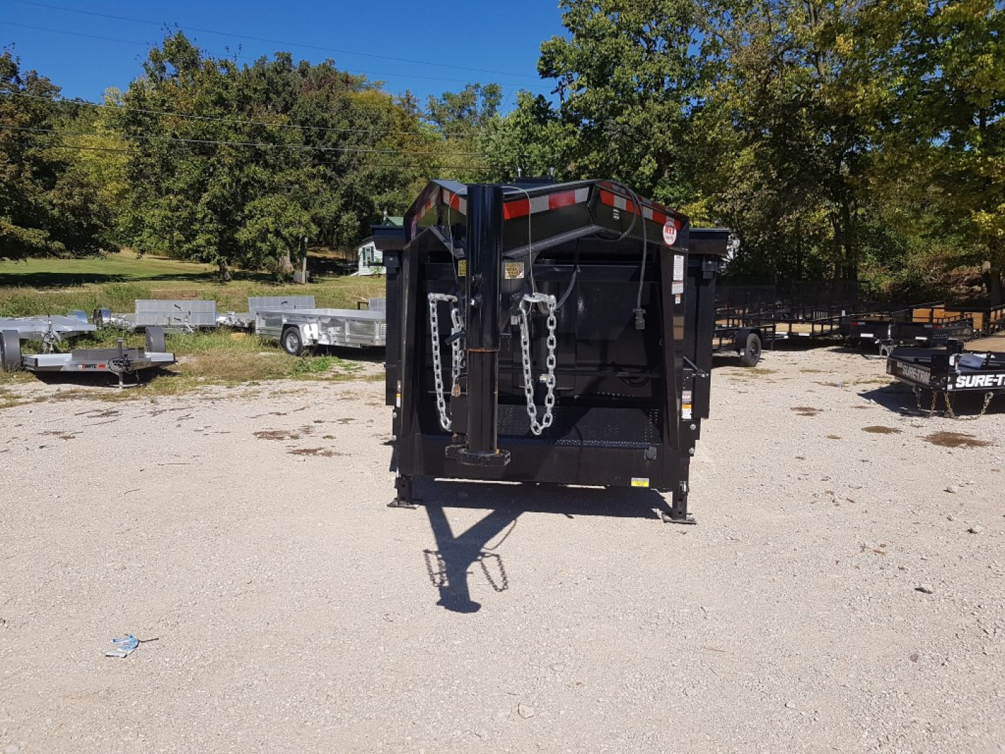 New 2026 MEB 82x16 Gooseneck 16K Telescopic Dump Trailer