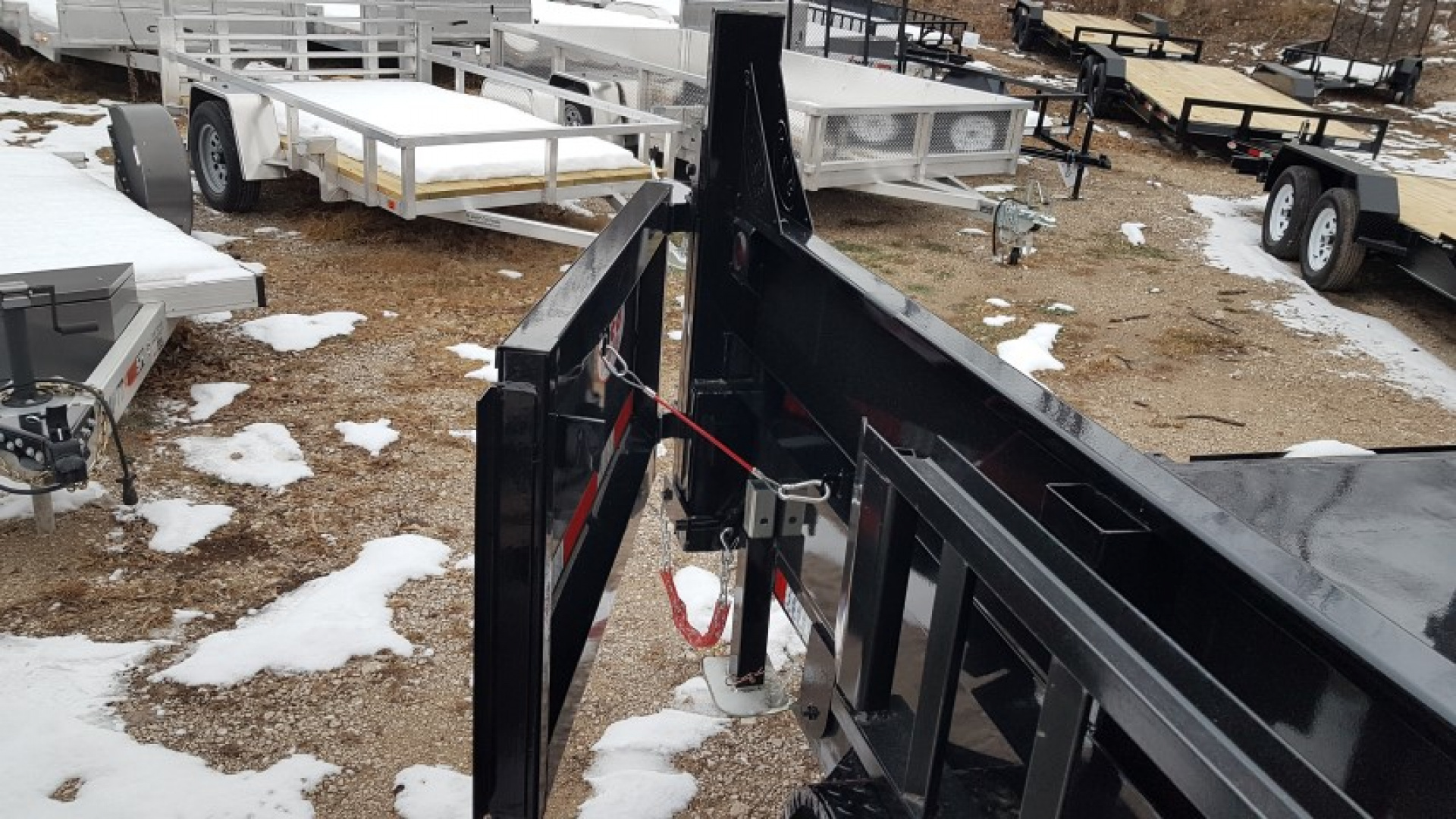 New 2026 MEB 82x16 Gooseneck 16K Telescopic Dump Trailer