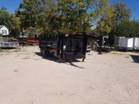 New 2026 MEB 82x16 Gooseneck 16K Telescopic Dump Dump Trailer