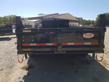 New 2026 MEB 82x16 Gooseneck 16K Telescopic Dump Trailer