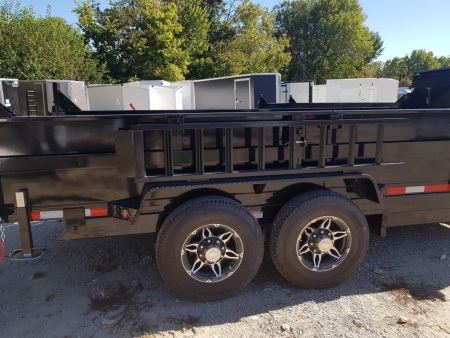 New 2026 MEB 82x16 Gooseneck 16K Telescopic Dump Trailer