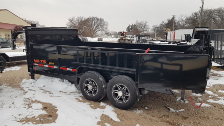 New 2026 MEB 82x16 Gooseneck 16K Telescopic Dump Trailer