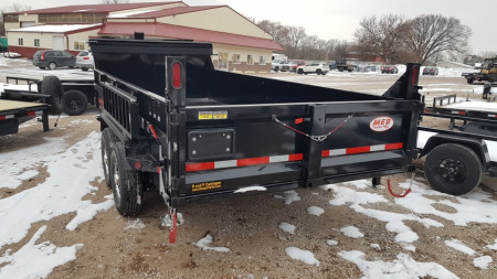 New 2026 MEB 82x16 Gooseneck 16K Telescopic Dump Trailer