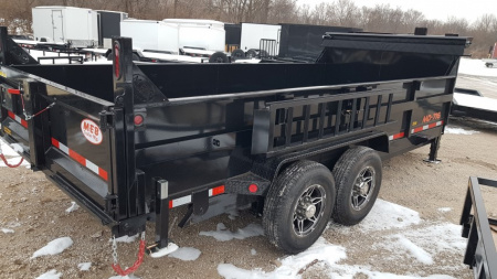 New 2026 MEB 82x16 Gooseneck 16K Telescopic Dump Trailer