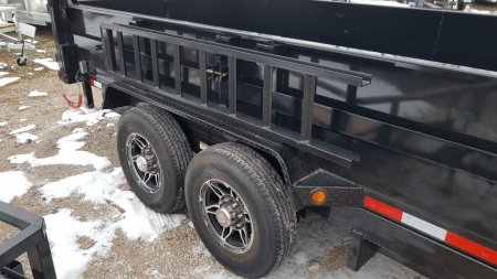 New 2026 MEB 82x16 Gooseneck 16K Telescopic Dump Trailer