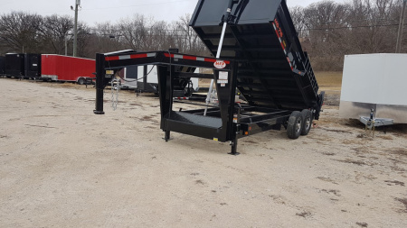 New 2026 MEB 82x16 Gooseneck 16K Telescopic Dump Trailer