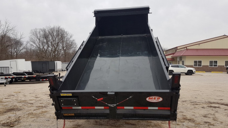 New 2026 MEB 82x16 Gooseneck 16K Telescopic Dump Trailer