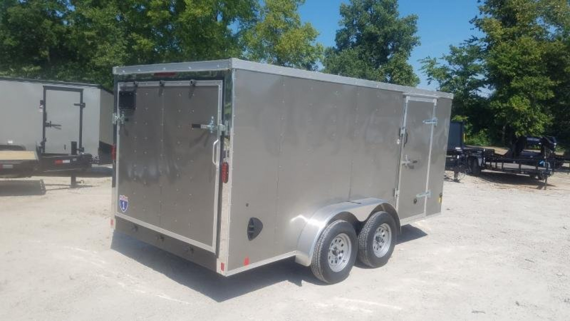 New 2024 Interstate 7x14 IFC Low Profile Motorcycle Trailer