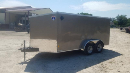 New 2024 Interstate 7x14 IFC Low Profile Motorcycle Trailer