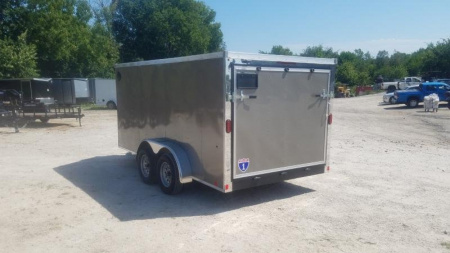 New 2024 Interstate 7x14 IFC Low Profile Motorcycle Trailer