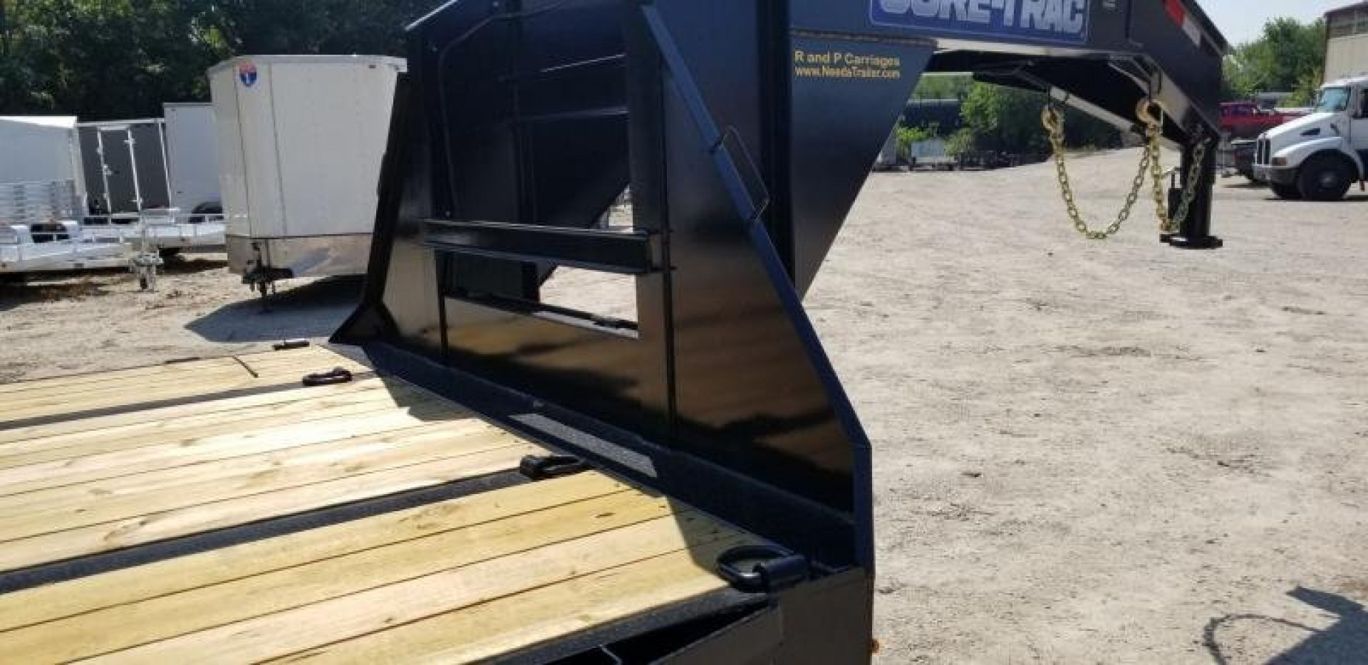 New 2025 Sure-Trac 8.5x25+5 Heavy Duty Gooseneck Equipment Trailer 20k