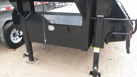 New 2025 Sure-Trac 8.5x25+5 Heavy Duty Gooseneck Equipment Trailer 20k