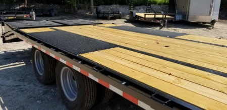 New 2025 Sure-Trac 8.5x25+5 Heavy Duty Gooseneck Equipment Trailer 20k