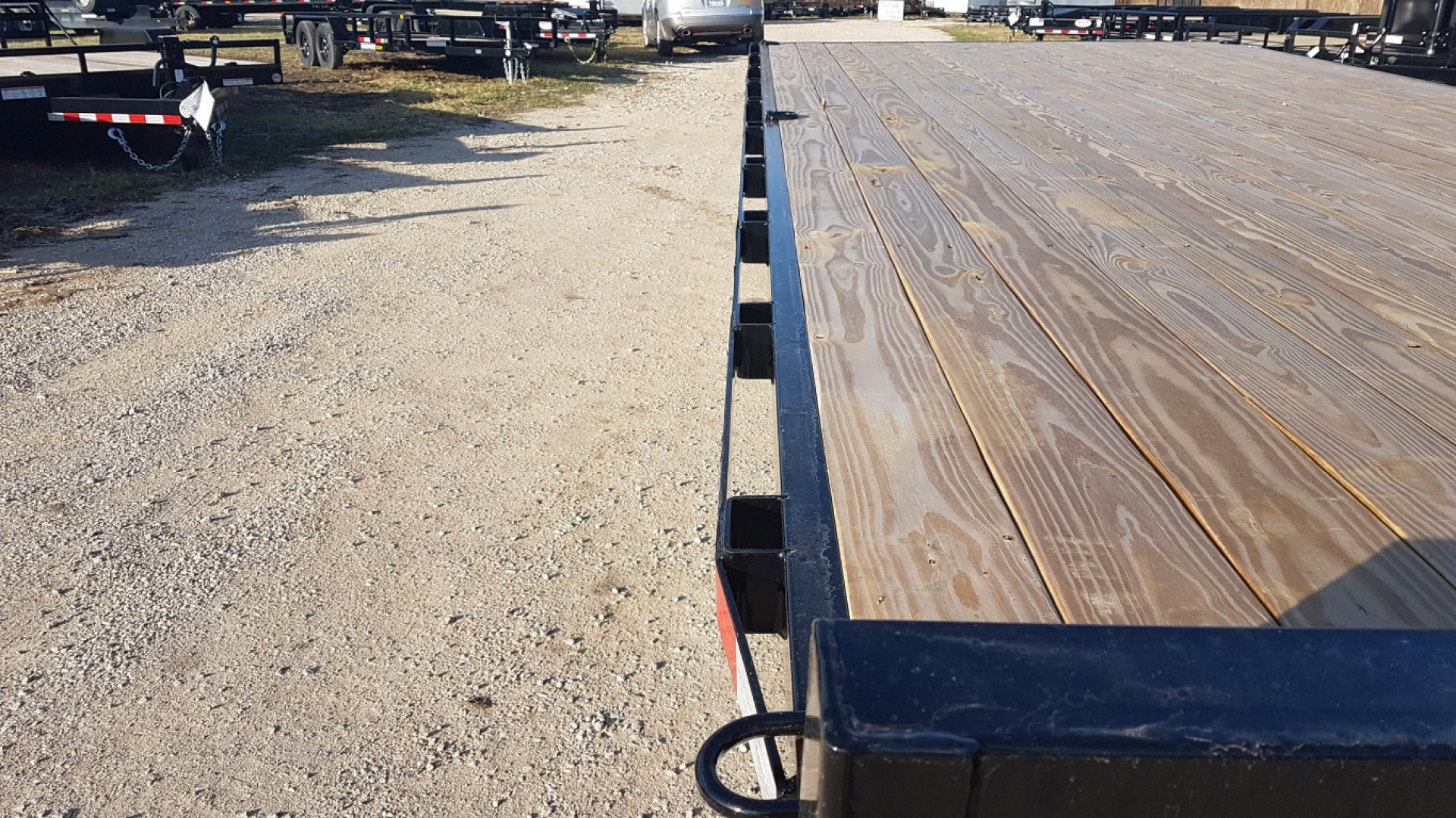 New 2025 Sure-Trac 8.5x20 Deckover Flatbed Trailer w/Ramps 15K