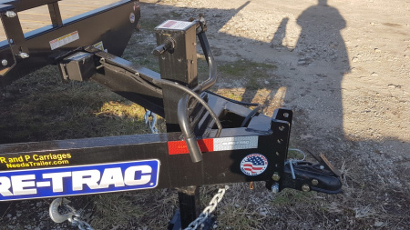 New 2025 Sure-Trac 8.5x20 Deckover Flatbed Trailer w/Ramps 15K