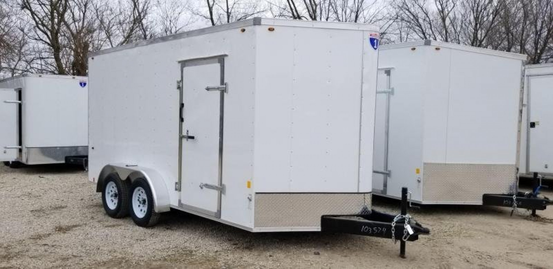 New 2024 Interstate 7x16 SFC Enclosed Cargo Trailer 7k