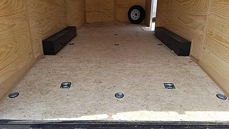 Used FOR RENT ONLY #19 8.5x20 Interstate Enclosed Car Hauler