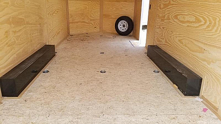 Used FOR RENT ONLY #19 8.5x20 Interstate Enclosed Car Hauler