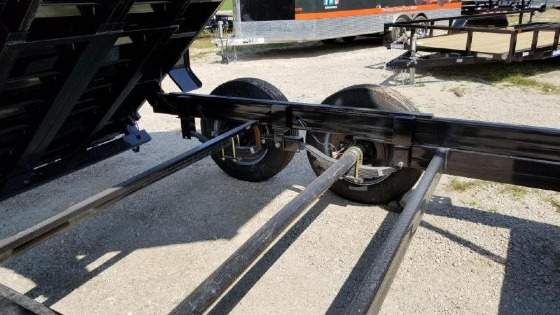 New 2023 Sure-Trac 82x14 Gooseneck Telescopic Dump Trailer 16k