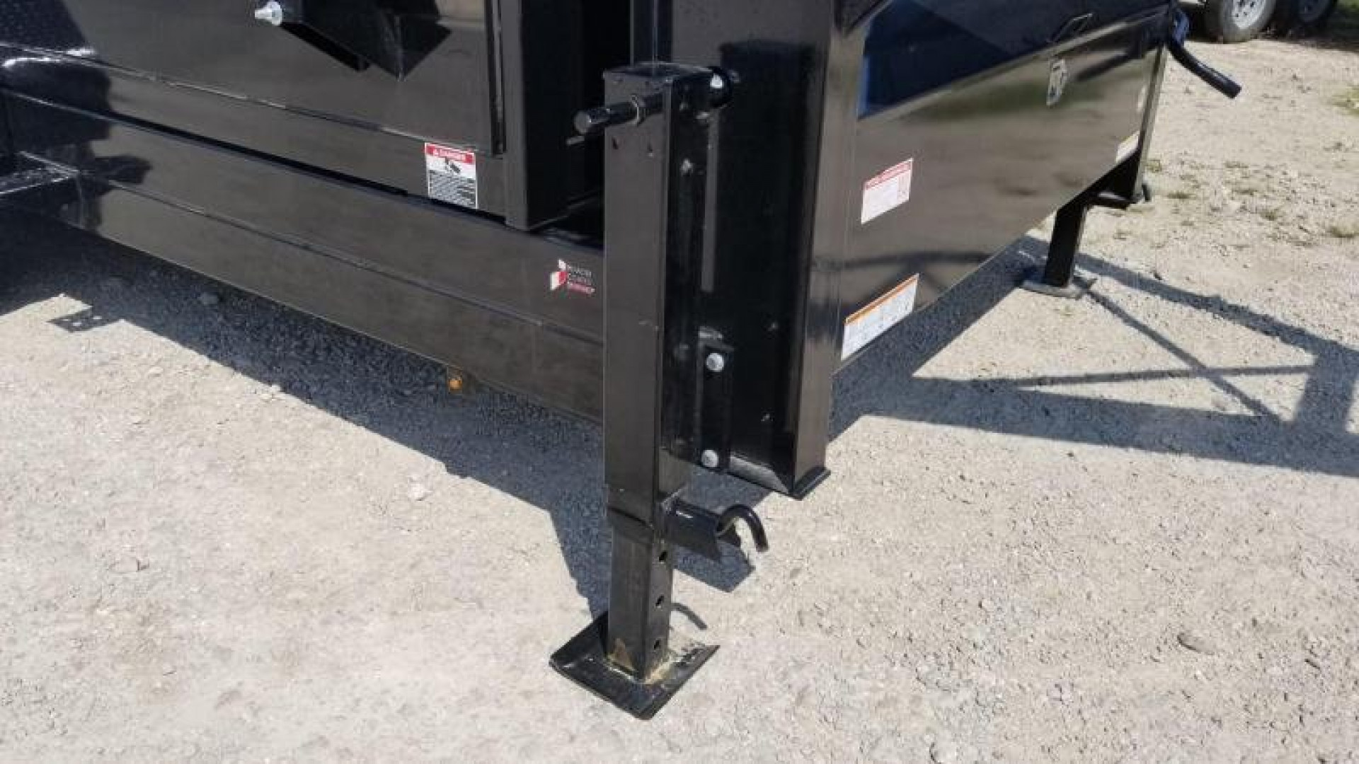 New 2023 Sure-Trac 82x14 Gooseneck Telescopic Dump Trailer 16k