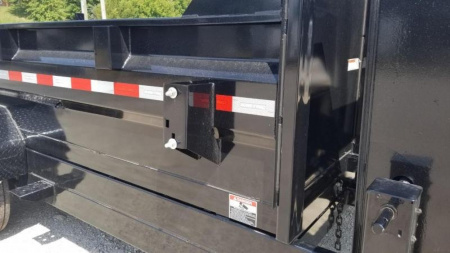 New 2023 Sure-Trac 82x14 Gooseneck Telescopic Dump Trailer 16k