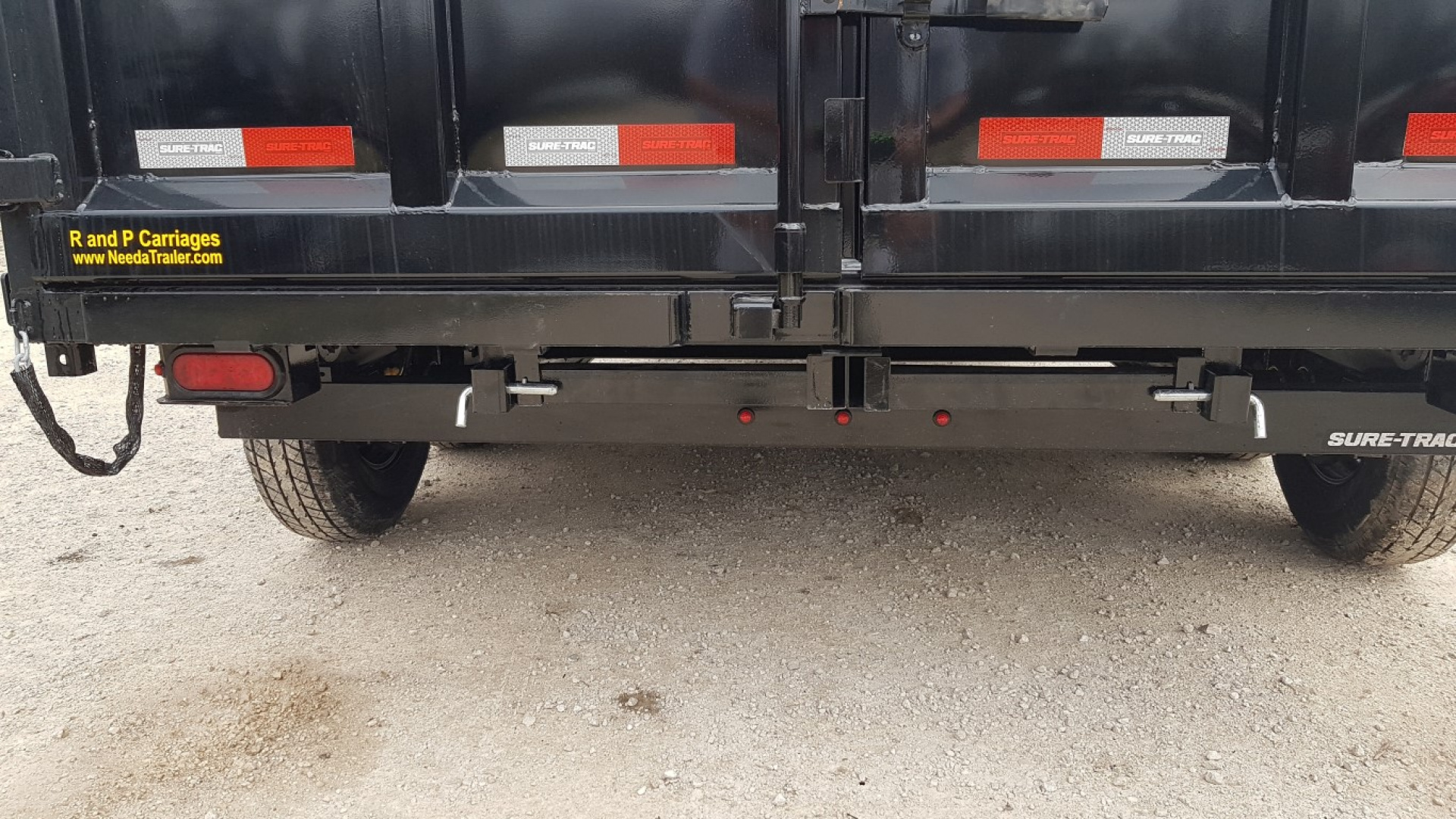 New 2027 Sure-Trac 82x12 Telescopic Dump Trailer w/4' Sides 14k