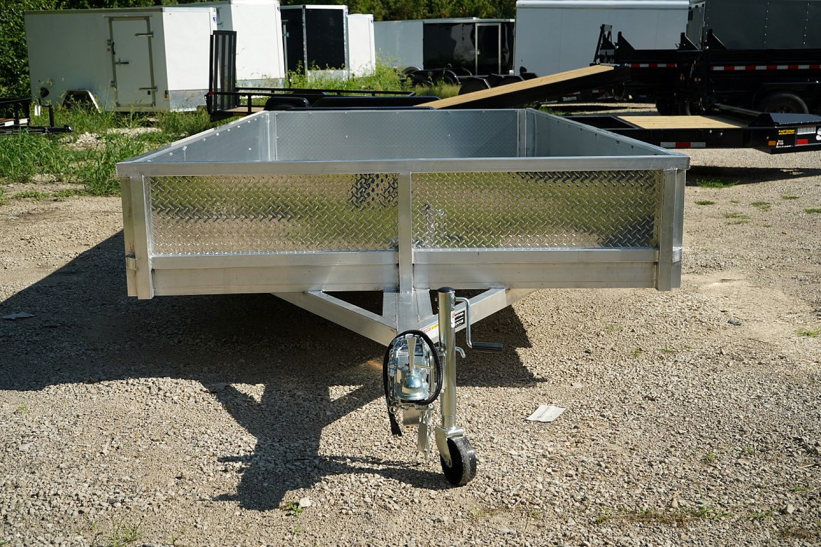 New 2026 R&R 7x14 All Aluminum ATP Utility Trailer Utility Trailer