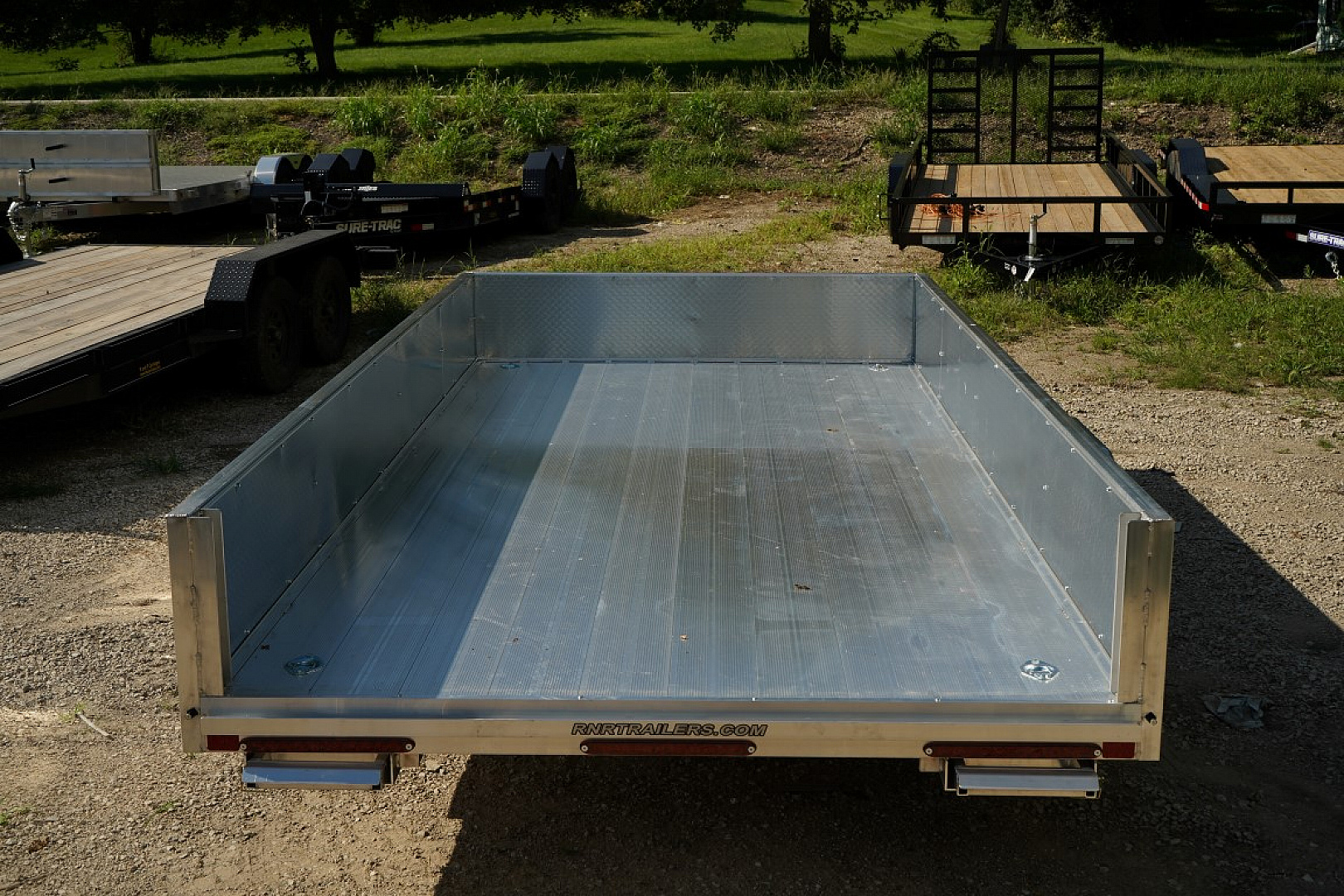 New 2026 R&R 7x14 All Aluminum ATP Utility Trailer Utility Trailer