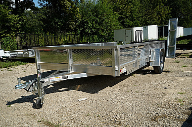 New 2026 R&R 7x14 All Aluminum ATP Utility Trailer Utility Trailer