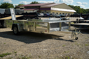 New 2026 R&R 7x14 All Aluminum ATP Utility Trailer Utility Trailer