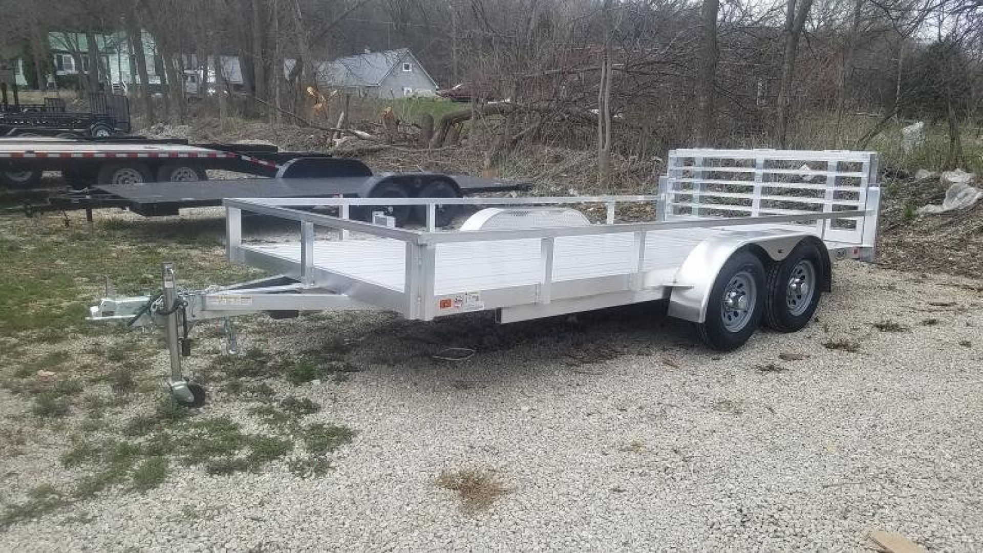 New 2025 R&R 7x16 All Aluminum Utility Trailer Utility Trailer